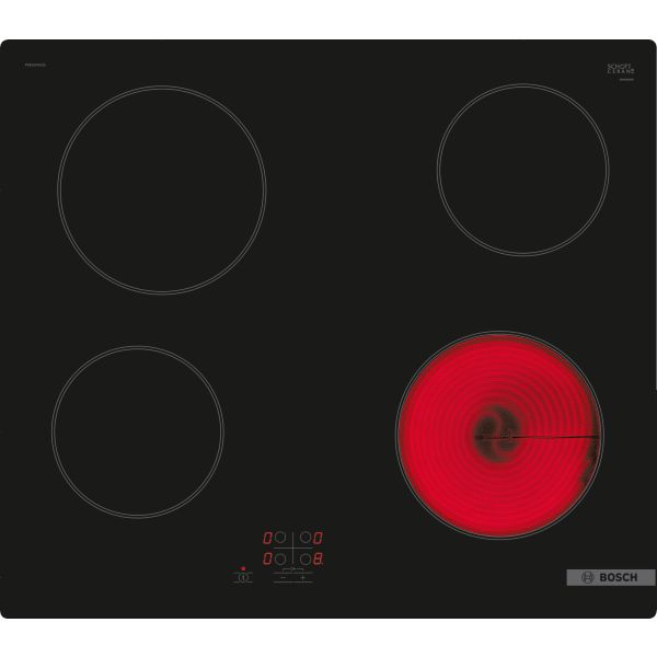 Bosch Series 2 PKE61RAA8B 60cm Electric Hob - Black