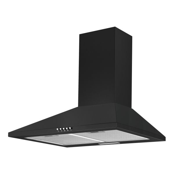Prima PRCH033 60cm Chimney Hood - Black