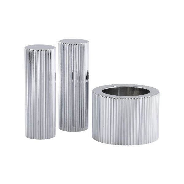Abode Persona Fluted Handle & Aerator Pack - Chrome