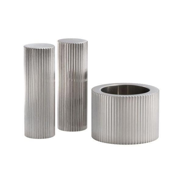 Abode Persona Fluted Handle & Aerator Pack - Brushed Nickel
