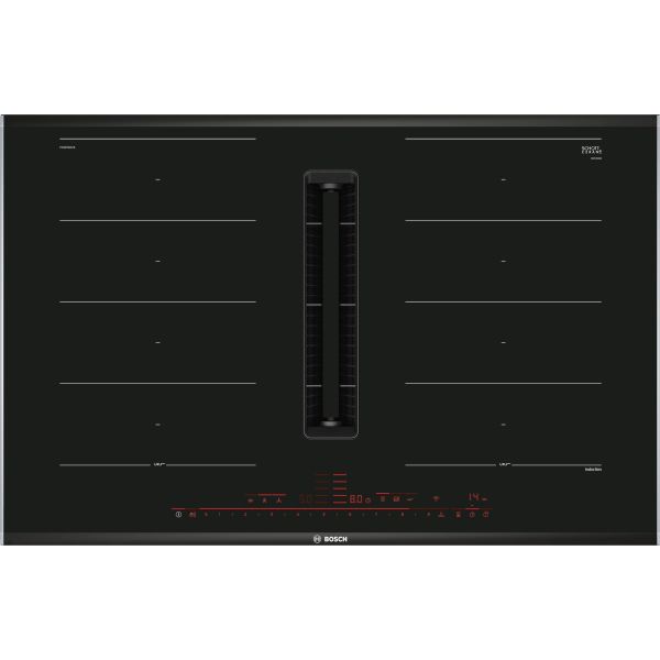 Bosch Series 8 PXX875D67E 80cm Venting Induction Hob - Black