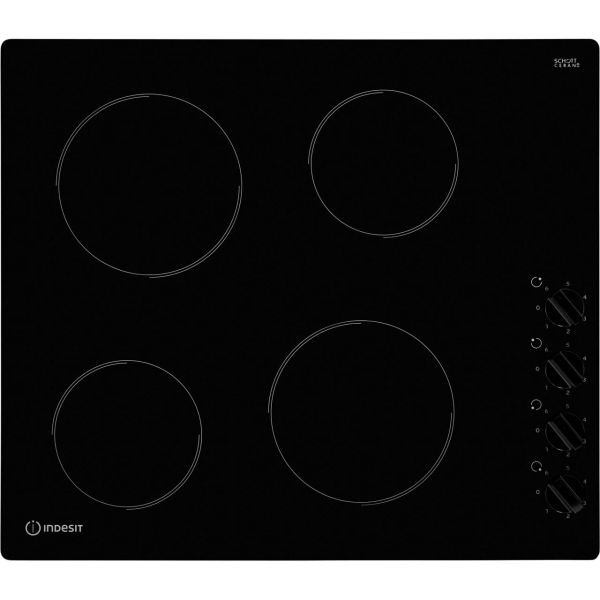 Indesit RI 860 C 60cm Ceramic Hob - Black
