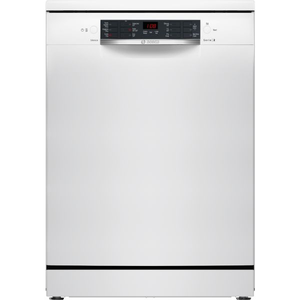 Bosch Series 2 SMS26AW08G F/S 12 Place Dishwasher - White