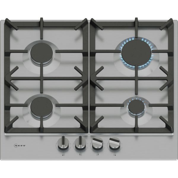 Neff N70 T26CIP8N0 60cm Gas Hob - St/Steel