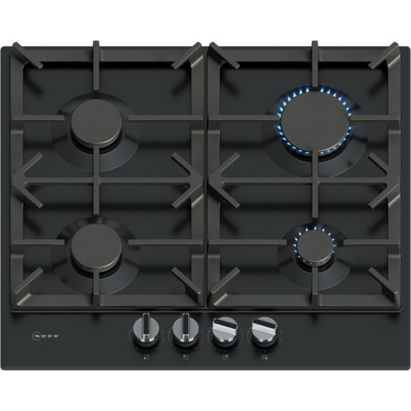 Neff N70 T26CIP8S0 60cm Gas Hob - Black