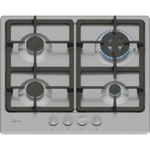 Neff N50 T26GKH8N0 60cm Gas Hob - St/Steel