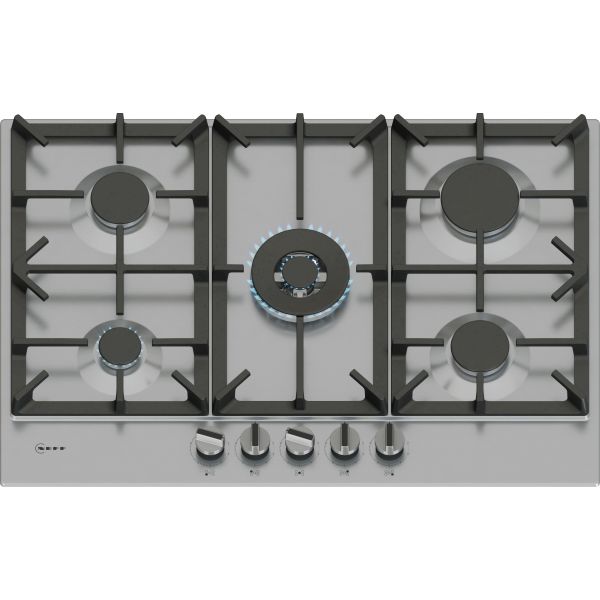 Neff N70 T27CIQ8N0 75cm Gas Hob - St/Steel