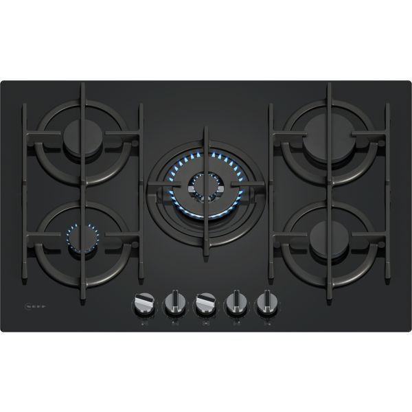 Neff N70 T27CPIQ4S0 75cm Gas Hob - Black