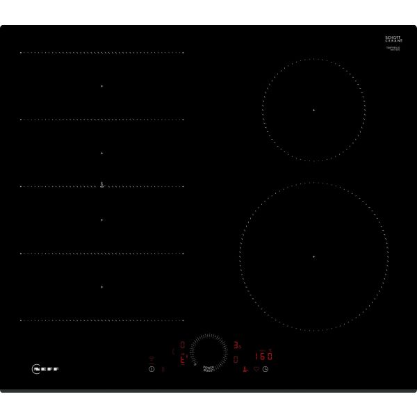 Neff N70 T66FHE4L0 60cm Induction Hob - Black Glass