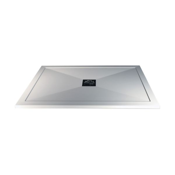 Ultra-Slim Tray Waste & Chrome Cover (Only - No Tray) 