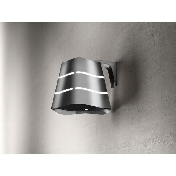 Elica Wave UX 51cm Island Hood - St/Steel