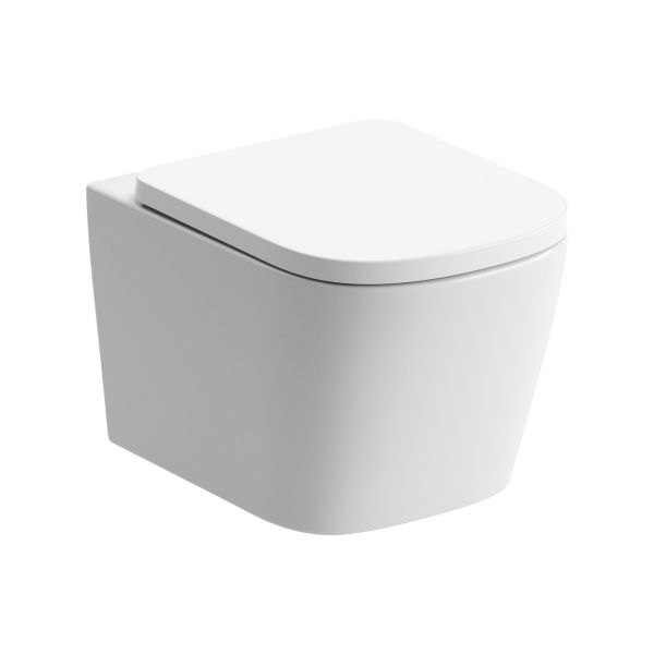 Viviana Rimless Wall Hung WC & Soft Close Seat