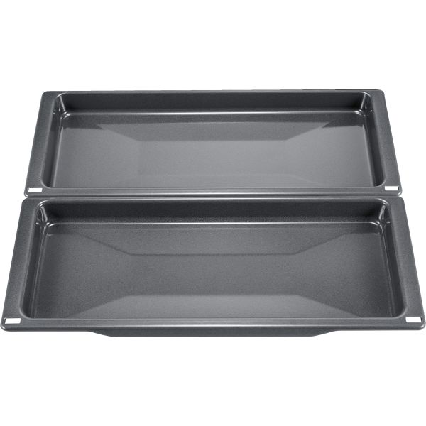Neff Z1650BE0 2-Piece Slim Universal Enamel Pan Set