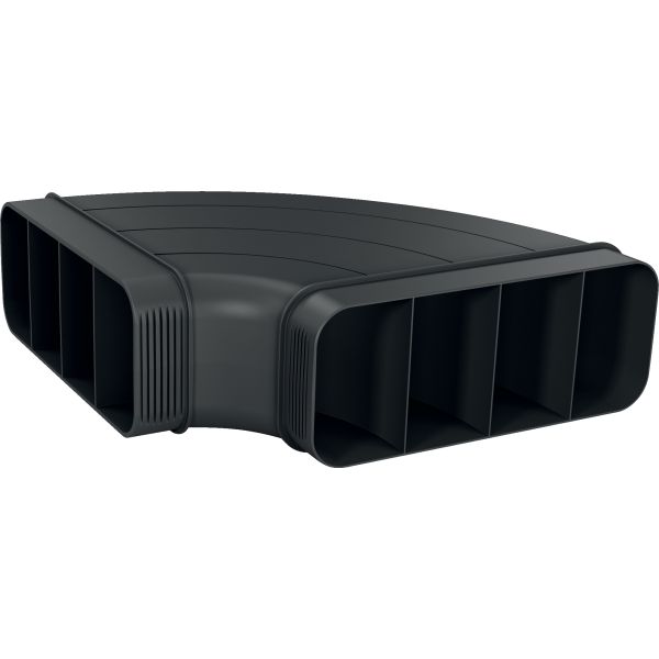 Neff Z861SB1 Flat Horizontal 90° Bend - Black