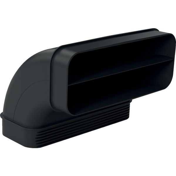 Neff Z861SB2 Flat Vertical 90° Bend - Black (Large)