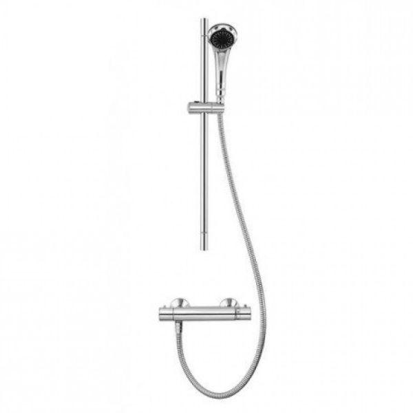 Aqualisa AQ75 Chrome Thermostatic Rainshower Set