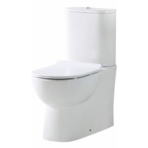 Belini Rimless Back To Wall WC with Soft Close Seat