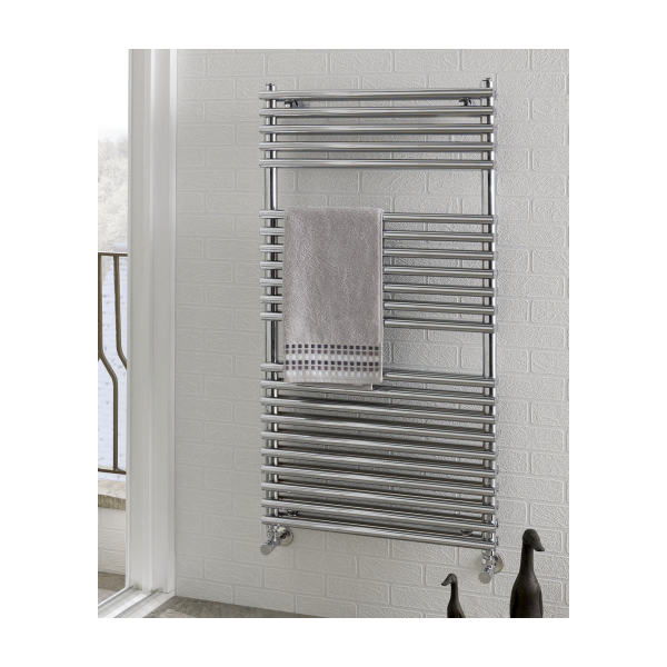 Biava 1200 x 500 Chrome Tube-on-Tube Double Radiator