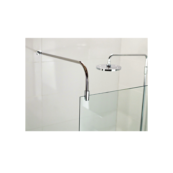 Lily Casa 8mm Chrome Wetroom Panel "Extra Height" Support Arm