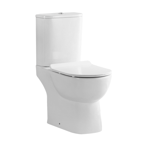 Boston Close Coupled Pan & Cistern with Slimline Seat