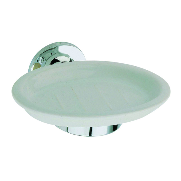 Lincoln Ceramic Soap Dish & Holder