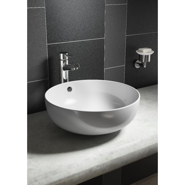 Lily Horizon Round Counter Top Basin 435mm Dia. 