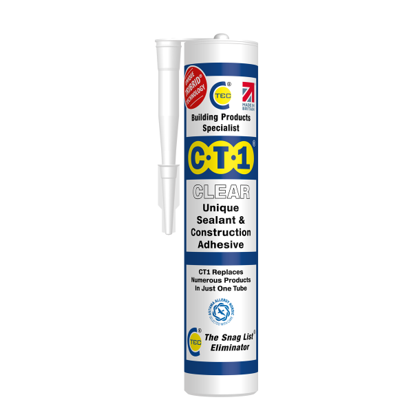 CT1 Clear Tribrid Sealant & Construction Adhesive ( 290 ml )