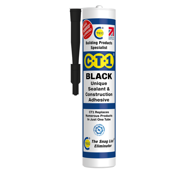 CT1 Tribrid Black Sealant & Construction Adhesive (290 ml)