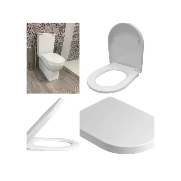 Lily D Shaped Toilet Seat