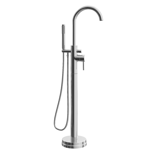 Lily Free Standing Bath Shower Mixer Chrome