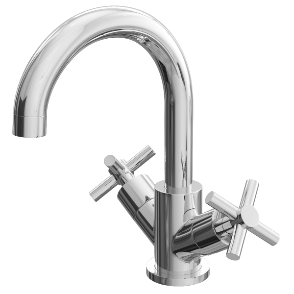 Deco Chrome Basin Mixer (Including Click Waste)