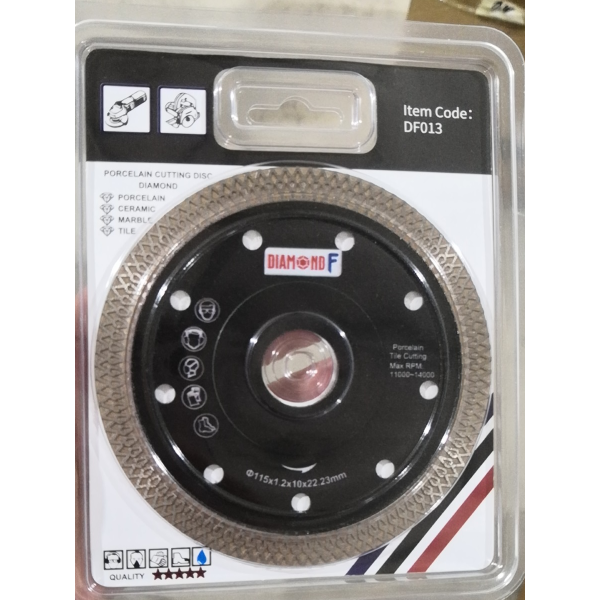 Diamond ‘F’ M14 Porcelain Cutting Disk 115mm