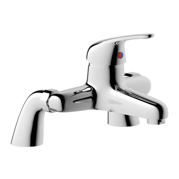 Prano Bath Filler - Chrome