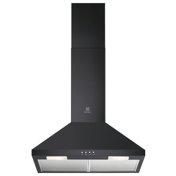 Electrolux LFC316K 60cm Pyramid Chimney Hood - Black