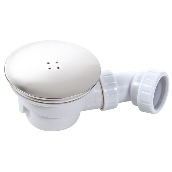 BTL Low Profile Tray Waste & Cover - Chrome
