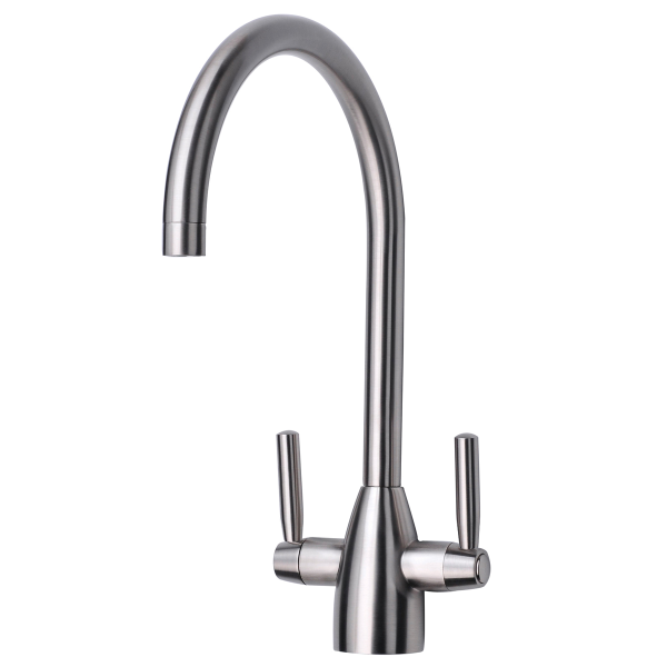 Lily B Modern Dual Lever Mono Kitchen Sink Mixer