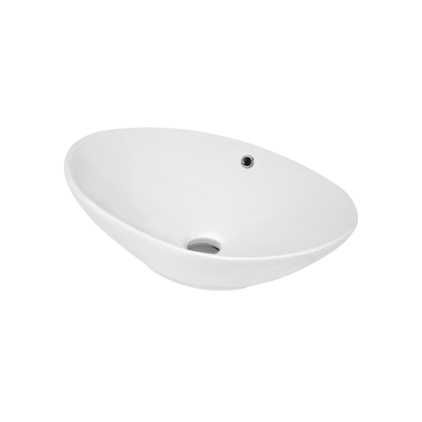 Lily Oval Counter Top Basin 588mm x 390mm No Tap Hole