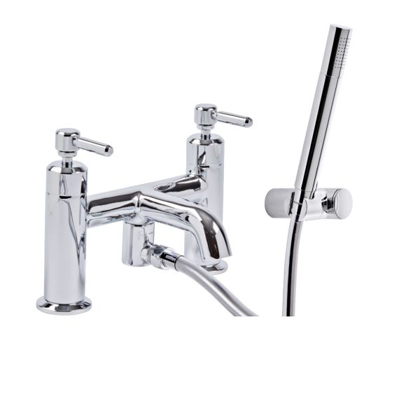 Marston Chrome Bath Shower Mixer (Includes Shower Kit)