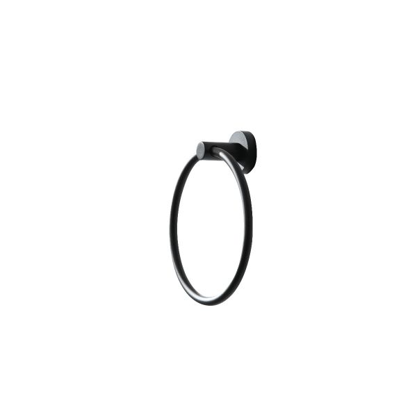 Bond Black Towel Ring (Dia170mm)