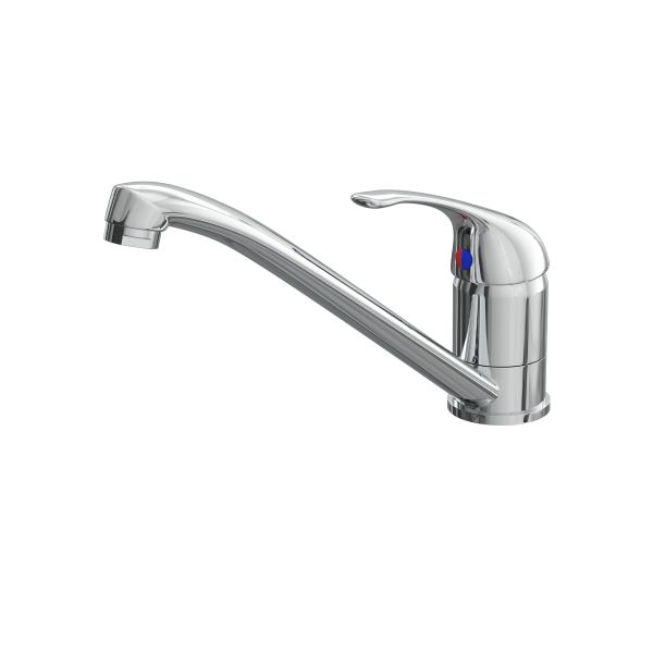 Lily Top Lever Mono Sink Mixer with Swivel Spout