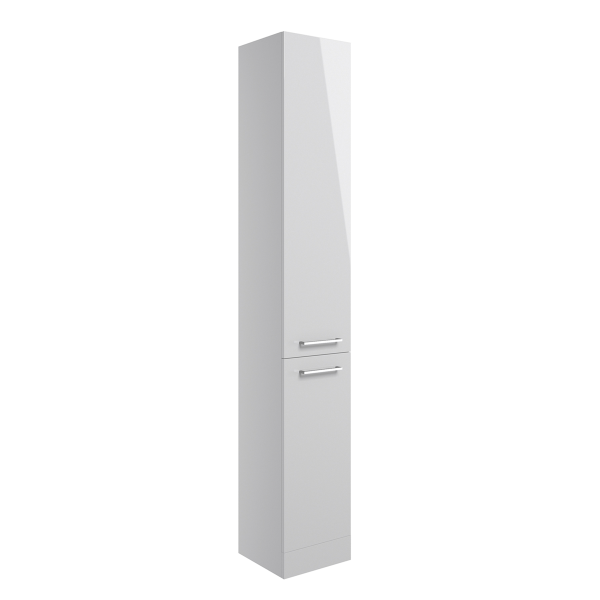 Move 2 Door Tall Boy Gloss White