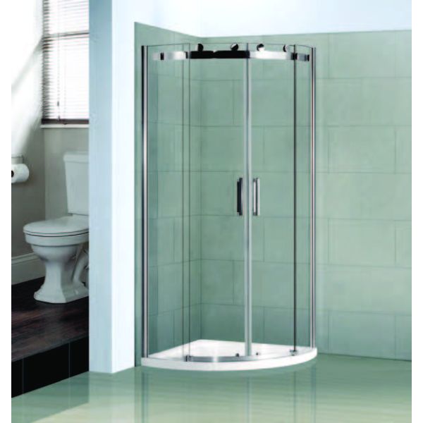 Lily Premium 8mm Glass 1200 x 900 Offset Quadrant Enclosure