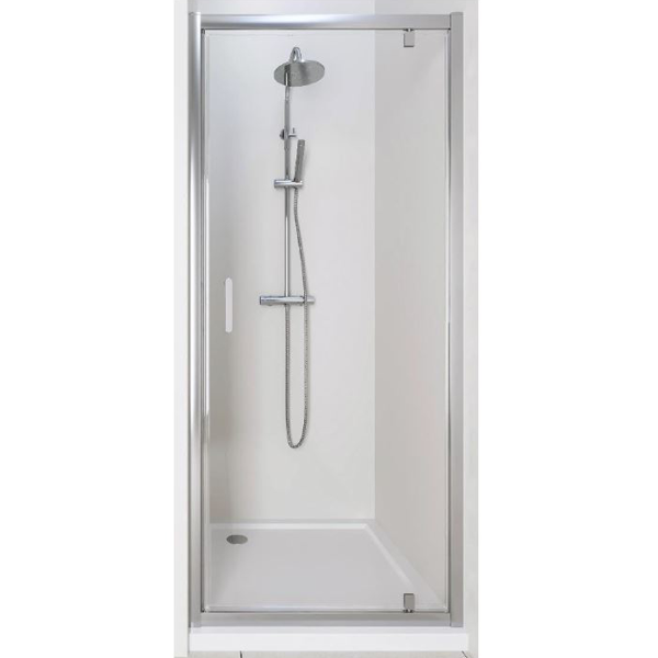 Lily Casa Chrome Pivot Doors