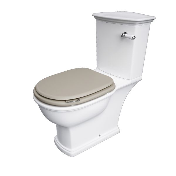 RAK Washington Rimless Classic Open Back Close Coupled Toilet