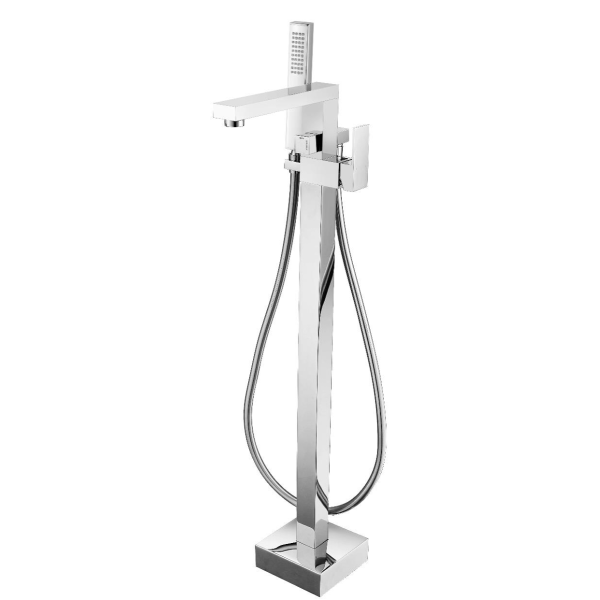 Lily Free Standing Square Bath Shower Mixer