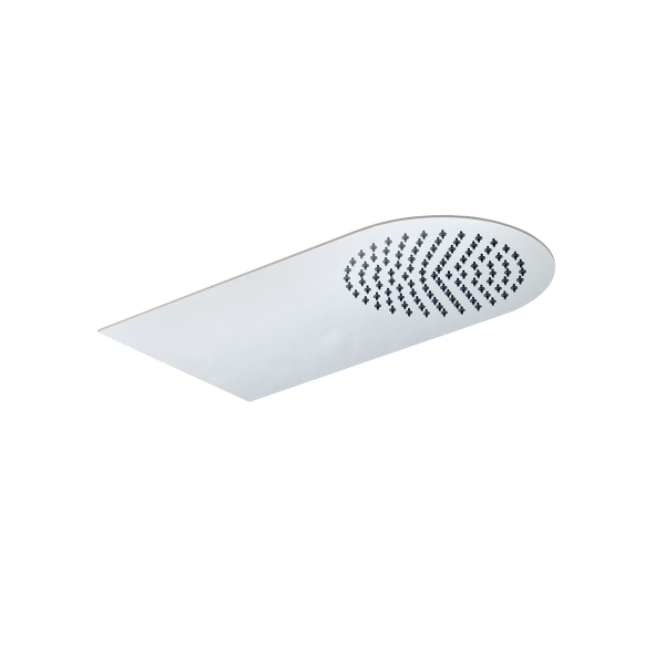 Ultra Slim Concealed Wall Mounted Round S/Steel Shower Head