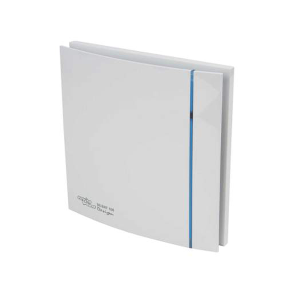 Silent 100 Design Whisper Quiet White Fan (4")