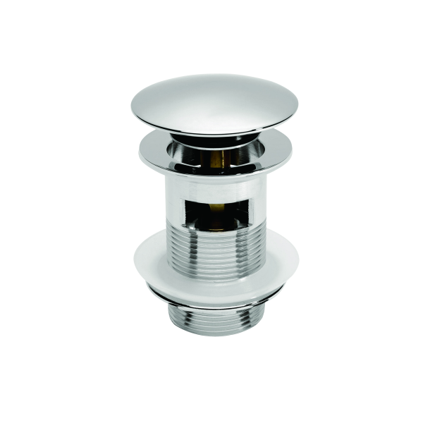 Dome Sprung Slotted Basin Waste (With Overflow)