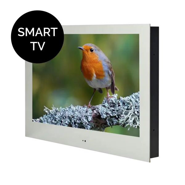 Lily Vision White Smart Bathroom TVs 19" - 43"