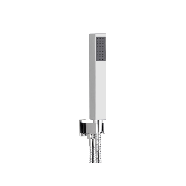 Lily Square Outlet Elbow with Chrome Handset